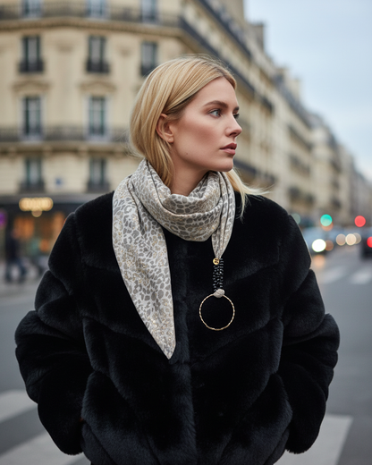 Kapri Aanimal print negro