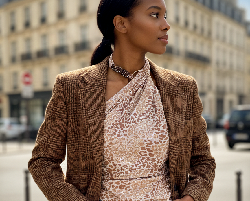 tops de seda k de kapri